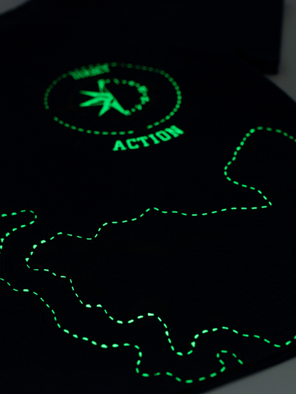 Magic Compass | Fantovska majica s kratkimi rokavi Glow in the dark - Lucky Kiddo SI 