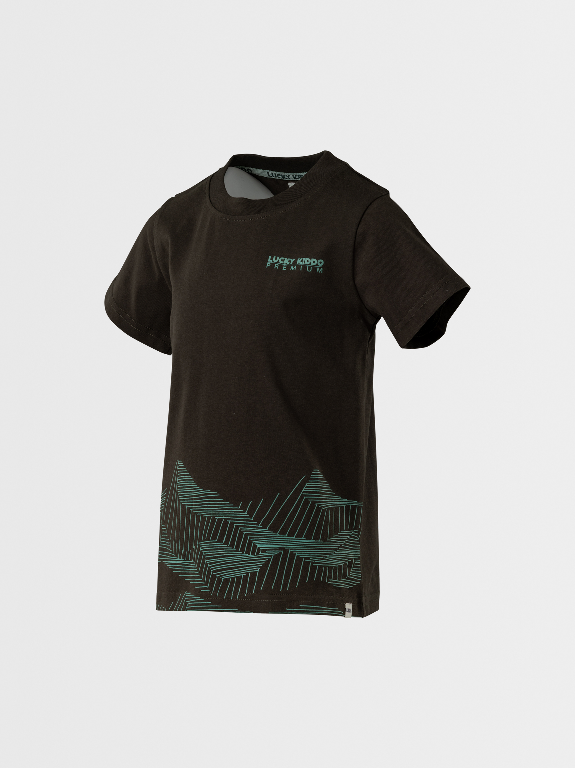 Magic Mountains | Fantovska majica s kratkimi rokavi Glow in the dark - Lucky Kiddo SI 