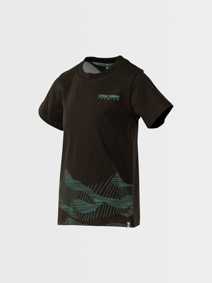Magic Mountains | Fantovska majica s kratkimi rokavi Glow in the dark - Lucky Kiddo SI 