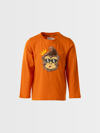 Cool Monkey | Fantovska majica z dolgimi rokavi