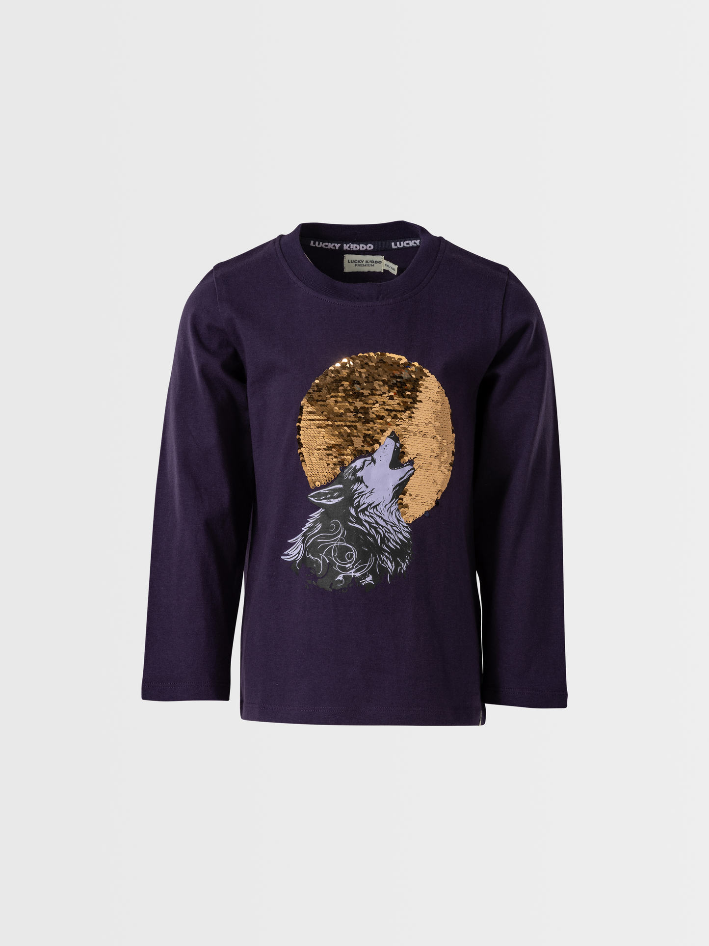 Mystic Wolf | Fantovska majica z dolgimi rokavi