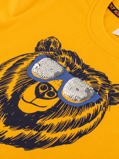 Cool Bear | Fantovska majica z dolgimi rokavi