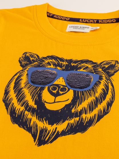 Cool Bear | Fantovska majica z dolgimi rokavi