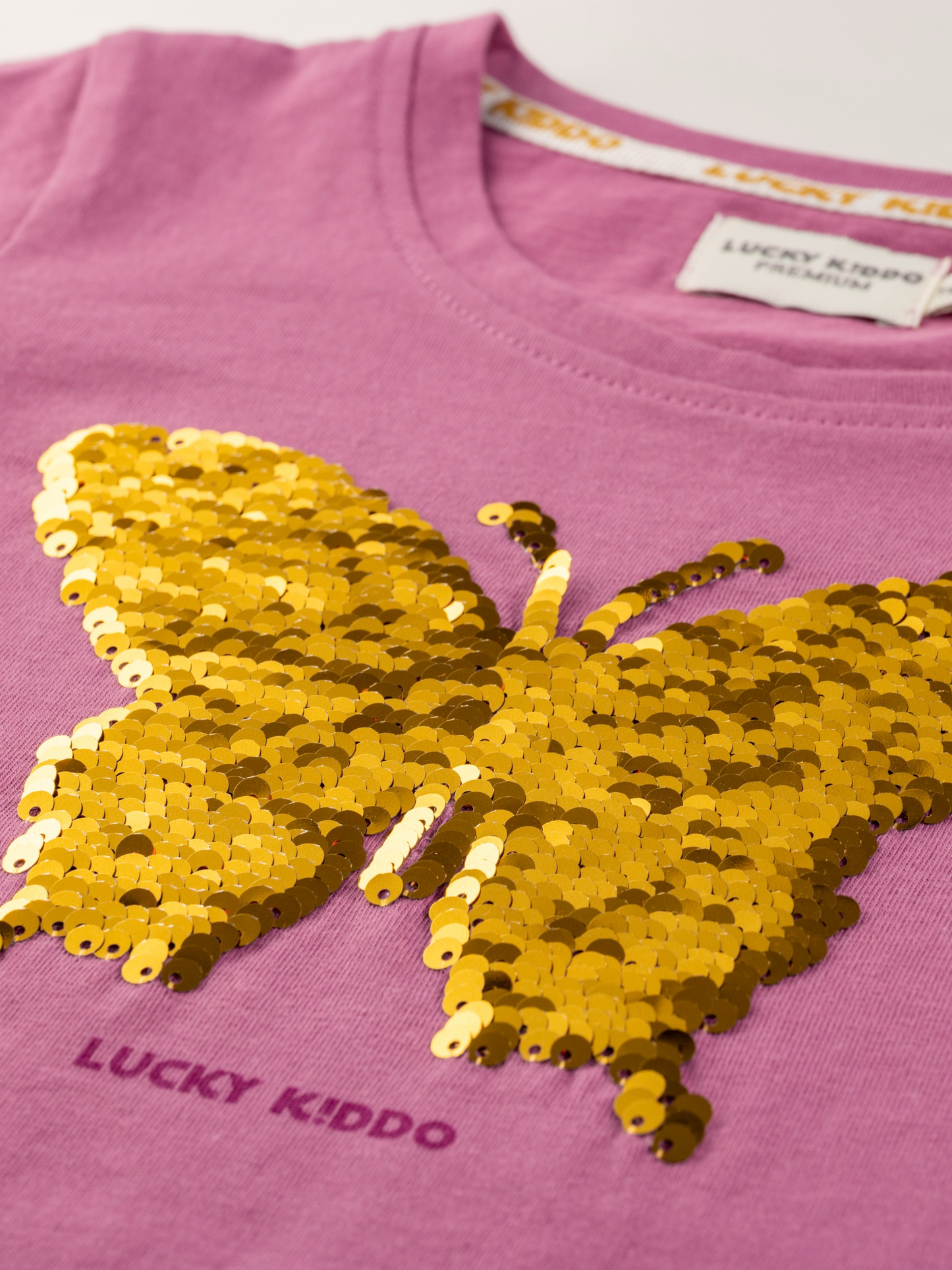 Butterfly Magic | Dekliška tunika s kratkimi rokavi - Lucky Kiddo SI 