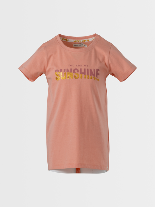 Sunshine | Dekliška tunika s kratkimi rokavi - Lucky Kiddo SI 