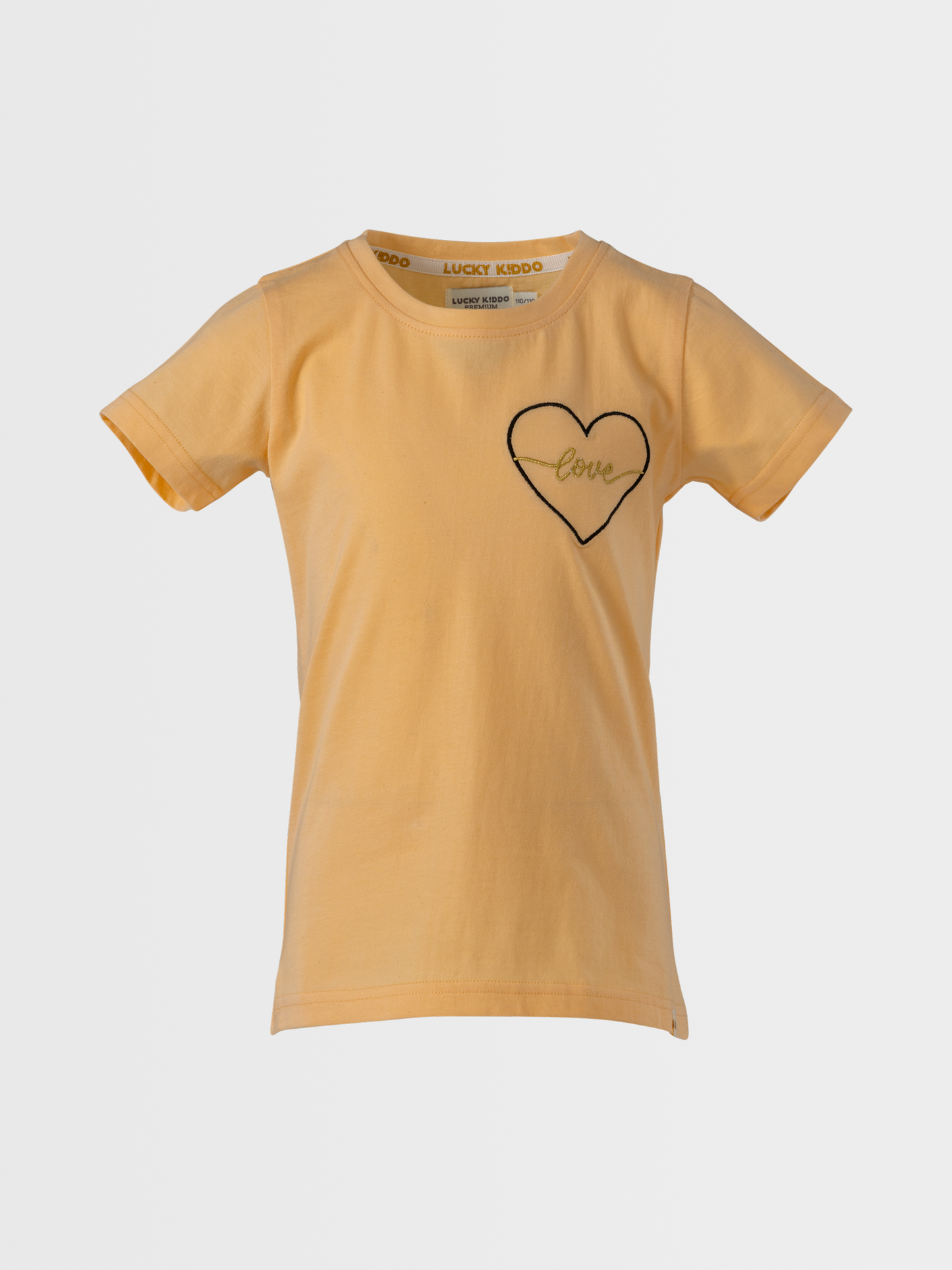 Heart Love | Dekliška majica s kratkimi rokavi - Lucky Kiddo SI 