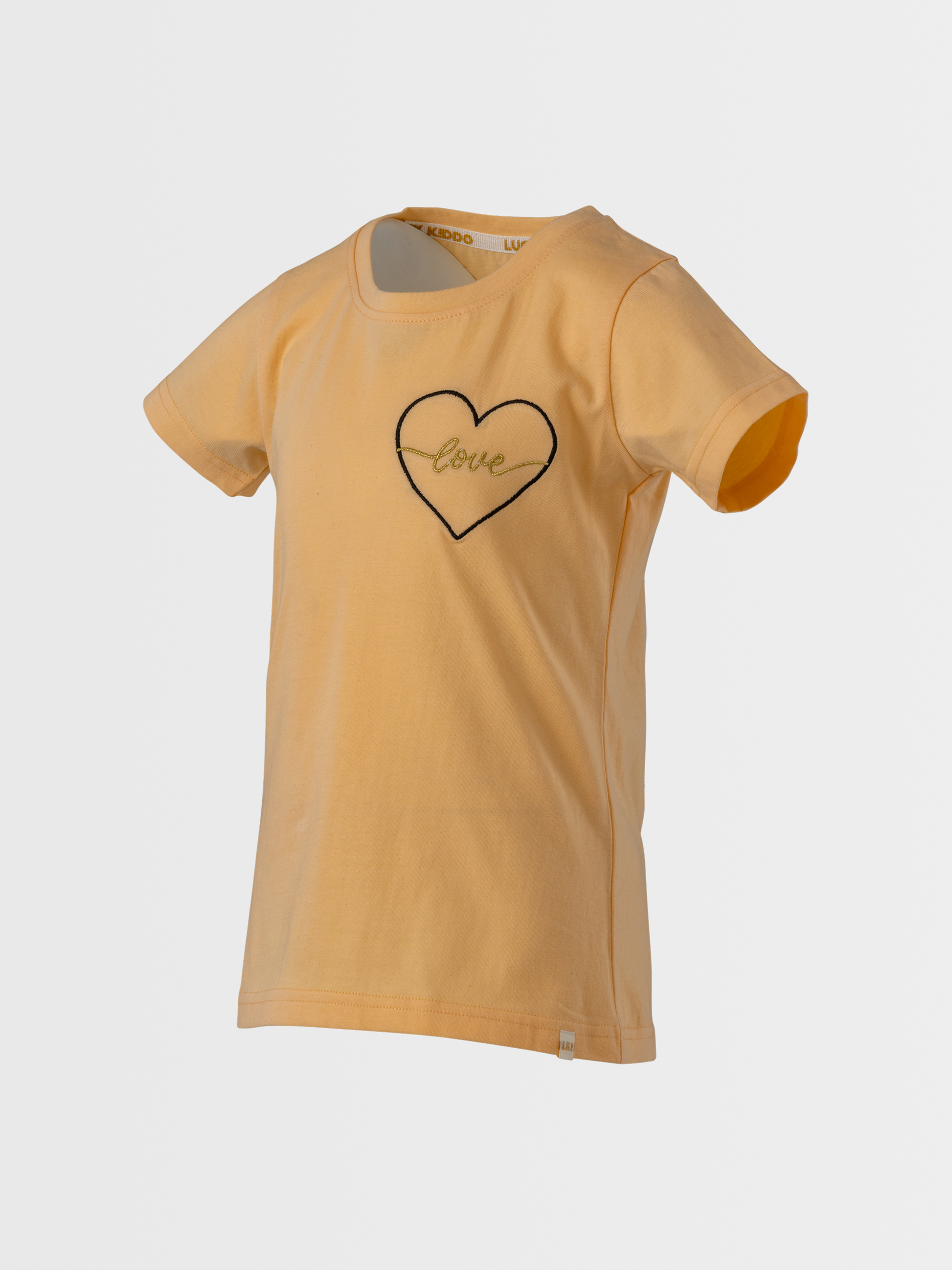 Heart Love | Dekliška majica s kratkimi rokavi - Lucky Kiddo SI 