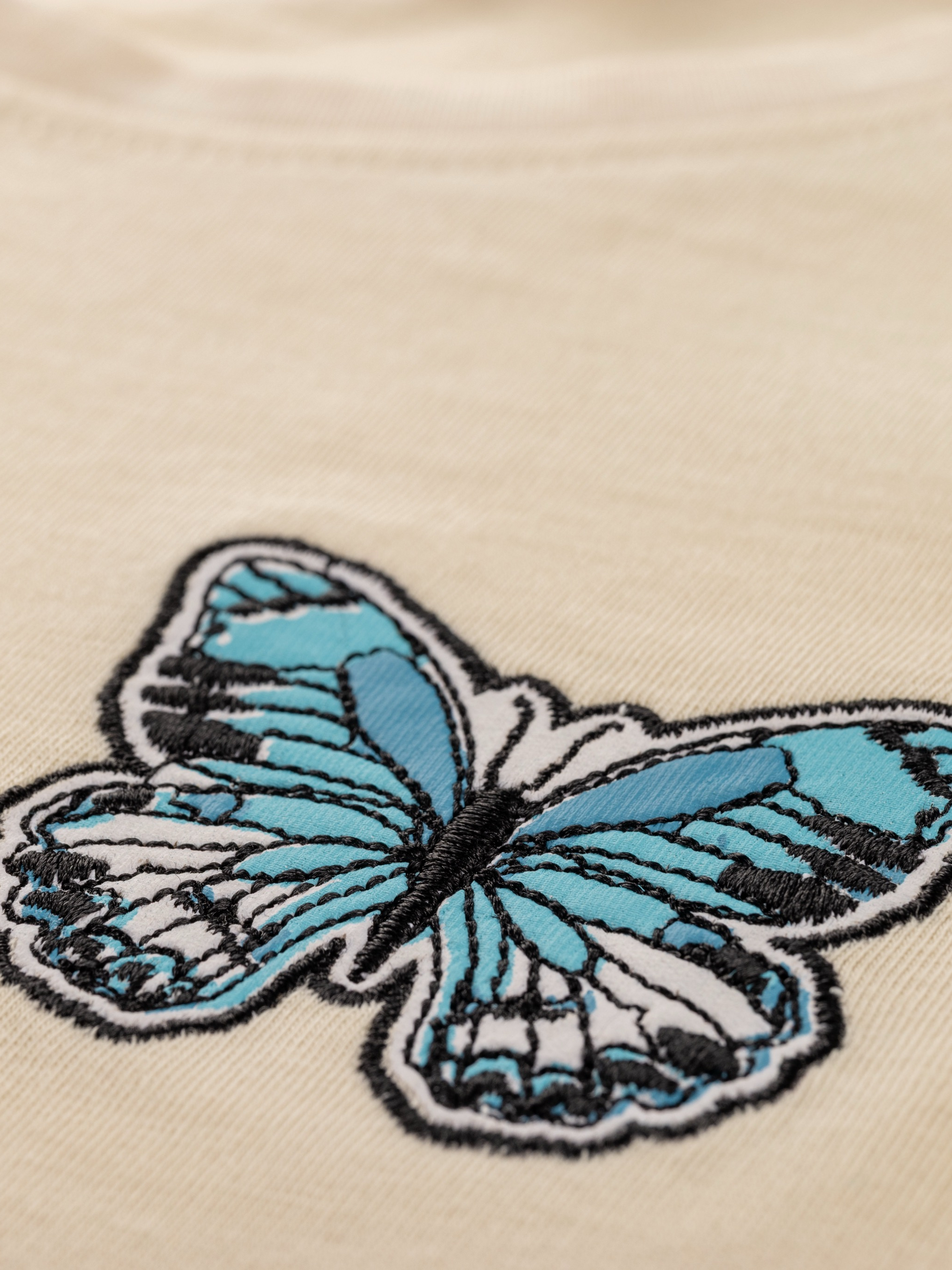 Butterfly | Dekliška majica s kratkimi rokavi - Lucky Kiddo SI 