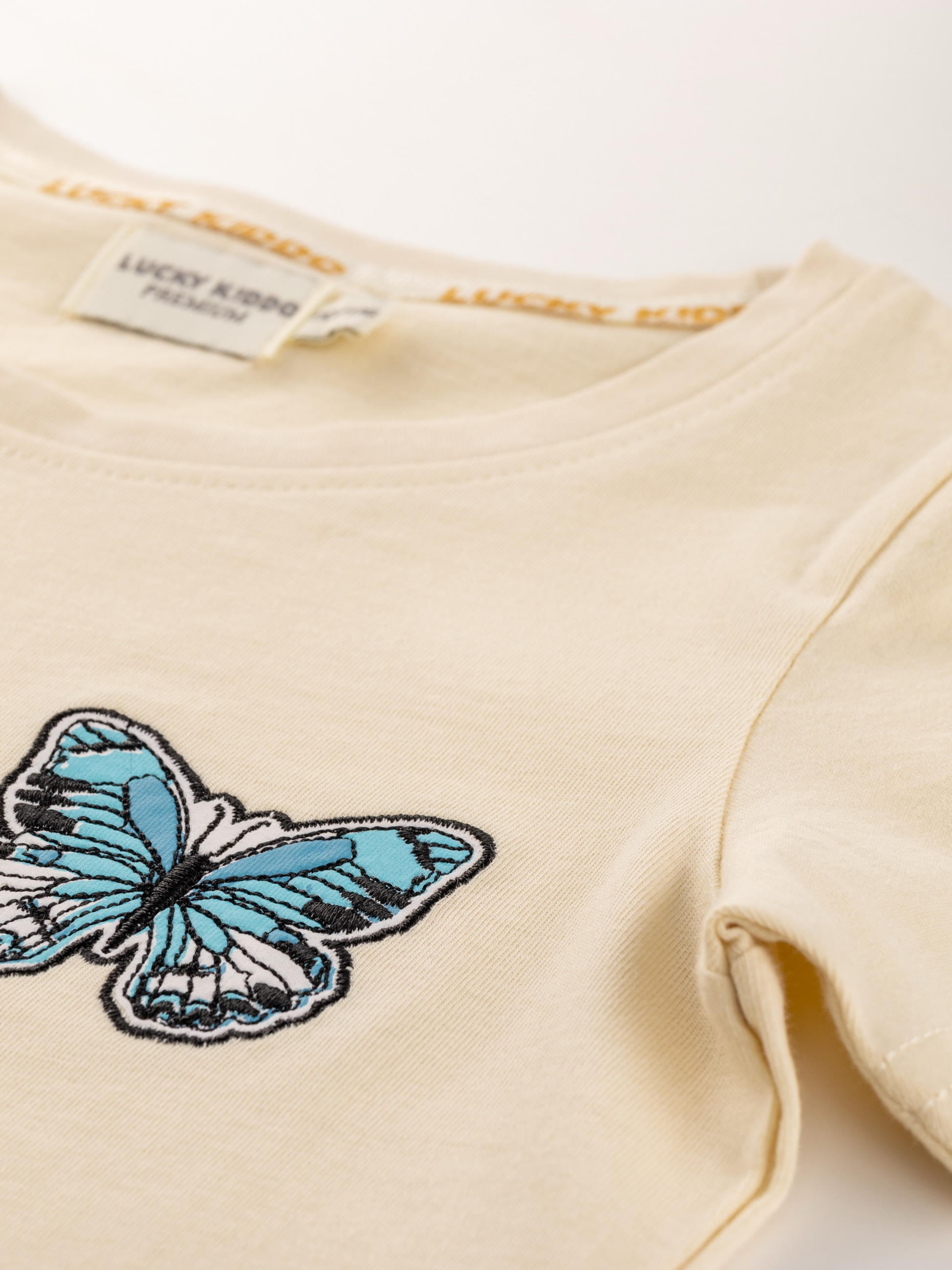 Butterfly | Dekliška majica s kratkimi rokavi - Lucky Kiddo SI 