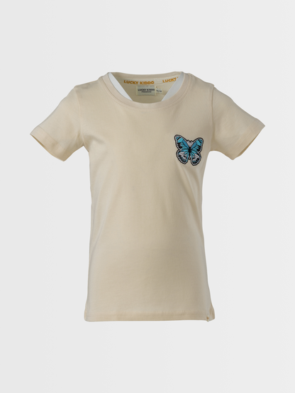 Butterfly | Dekliška majica s kratkimi rokavi - Lucky Kiddo SI 