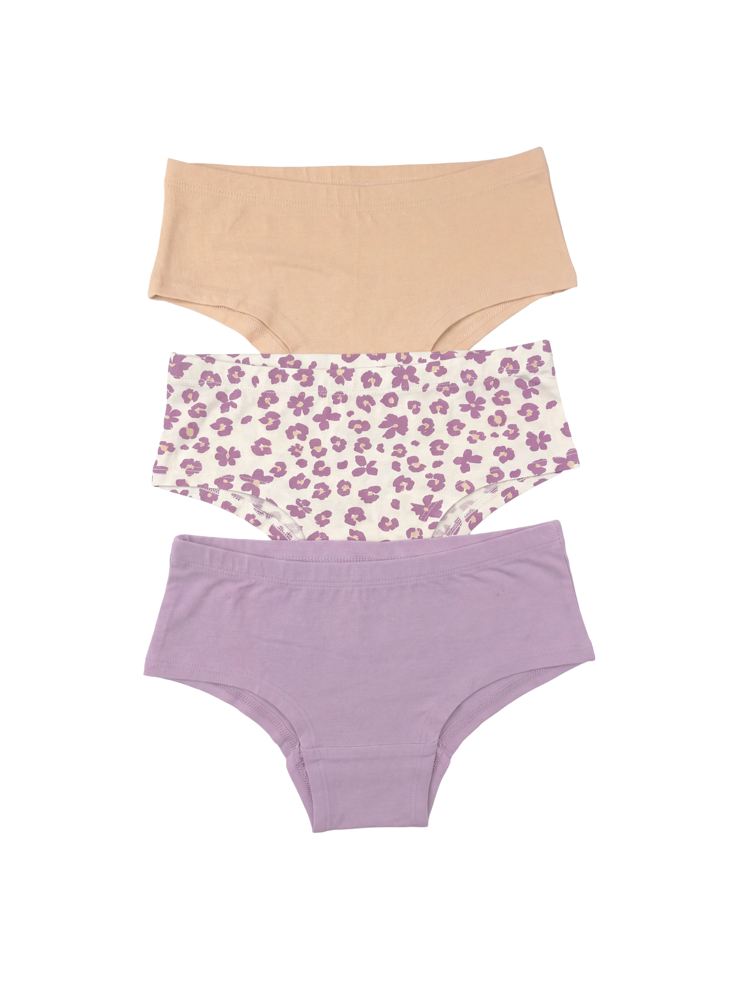 Lilac Flowers | Dekliške hipster spodnjice (3x)